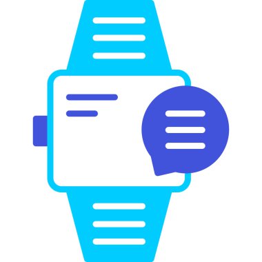 Sohbet simgesi vektör illüstrasyonu