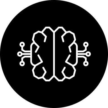 Vektör Beyin simgesi illüstrasyonu