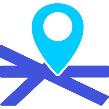 Harita işaretleyici. Basit tasarım