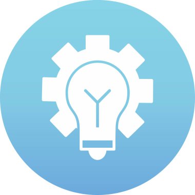 Ampul Simgesi, Vektör illüstrasyonu