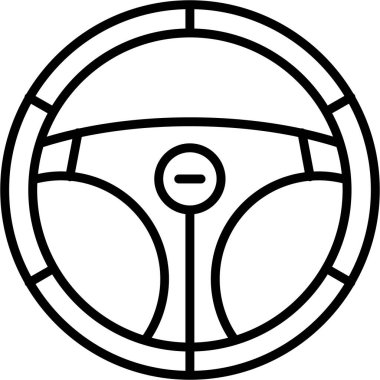 Pusula simgesinin vektör illüstrasyonu