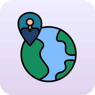 genel ağ simgesi çizimi