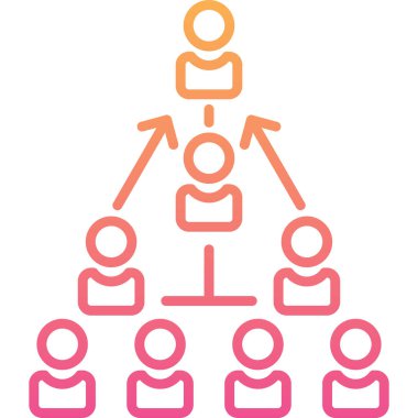 İnsan simgesinin vektör illüstrasyonu