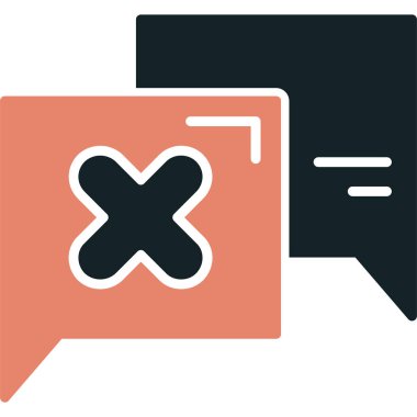 Sohbet yorum simgesi doldurulmuş özet biçimi