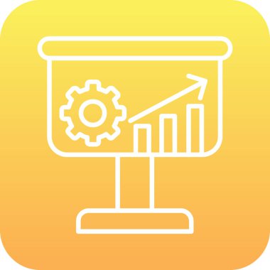 vektör pasta çizelgesi simgesi