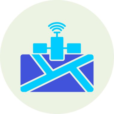 Mektup. Web simgesi basit illüstrasyon