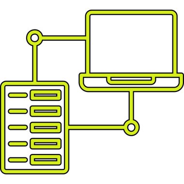 sunucu simgesi çizimi