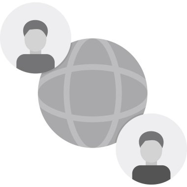 genel ağ vektör illüstrasyonu