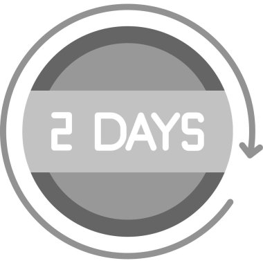 gün simgesi, vektör illüstrasyonu