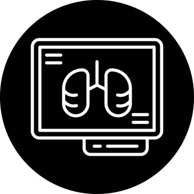 Dizüstü bilgisayar kutsal kişilerin resmi, basit tarzı