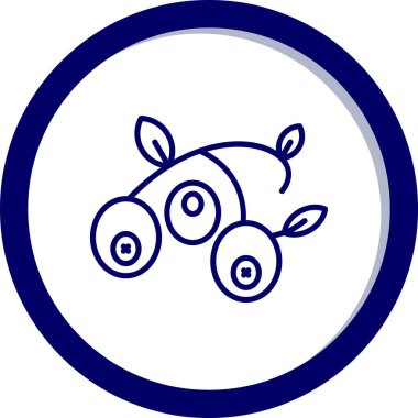 Koyun simgesinin vektör illüstrasyonu