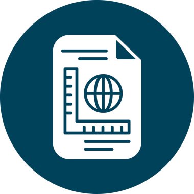 dosya biçimi simgesi, vektör illüstrasyonu