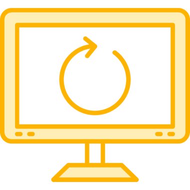 izleyici simgesi, vektör illüstrasyonu