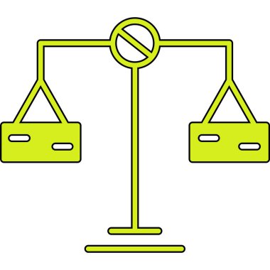 özet biçiminde denge ölçeklendirme simgesi