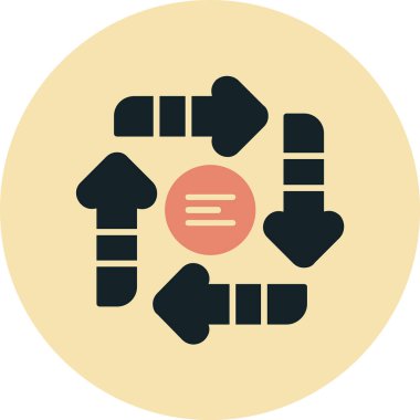 seo modern simgesinin vektör illüstrasyonu