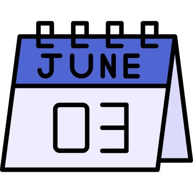 Beyaz arkaplanda izole edilmiş bir tarihin 2 Temmuz tarihli takvimi