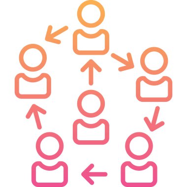 Vektör illüstrasyonu, iş kavramı.