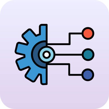 Vektör illüstrasyonu için web renk simgesi