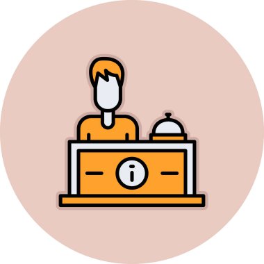 İnsan simgesinin vektör illüstrasyonu