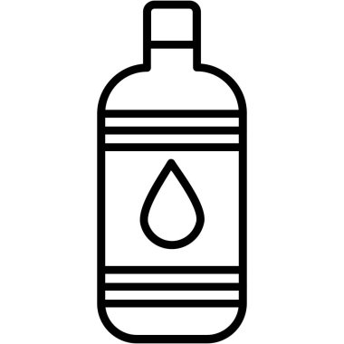 Bebek şişesi simgesi, taslak biçimi