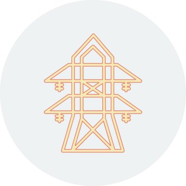 Noel ağaçları vektör simgesi