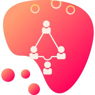 İnsan simgesinin vektör illüstrasyonu