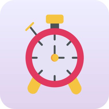 Çalar saat vektör simgesi tasarım