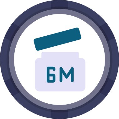 Modern bir simgenin vektör illüstrasyonu