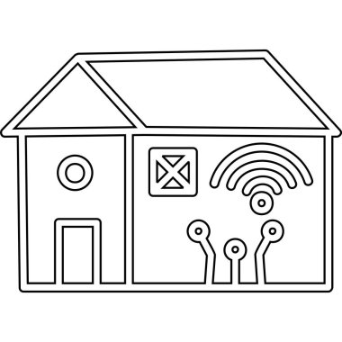 ev kablosuz internet sembolü