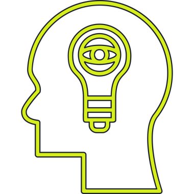 Ampul Simgesi, Vektör illüstrasyonu