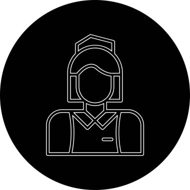 İnsan simgesinin vektör illüstrasyonu