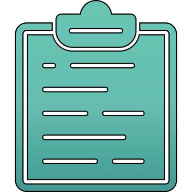 Pano simgesi. Beyaz üzerinde izole edilmiş web tasarımı için pano vektör simgesinin özet çizimi