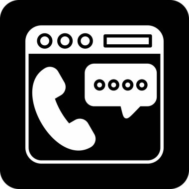 Simge vektör illüstrasyonunu ara