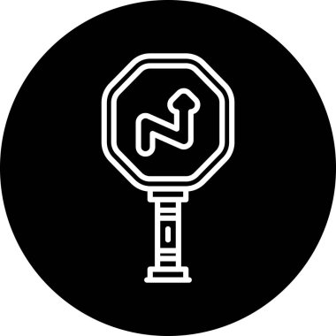 Vektör konumu simge illüstrasyonu