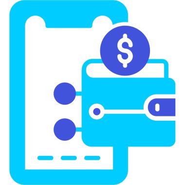 Dolar simgesi, vektör illüstrasyonu