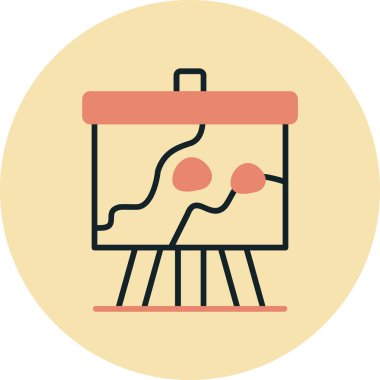 Ağ simgesi. Basit bir besin örneği