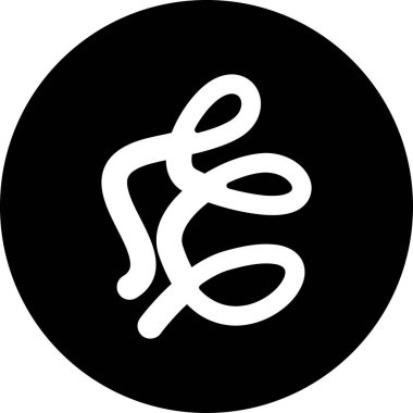 Modern simgenin vektör illüstrasyonu