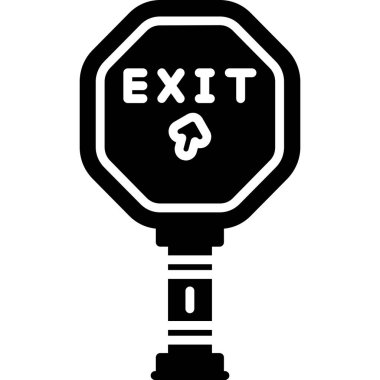 çıkış işareti vektör illüstrasyonuName