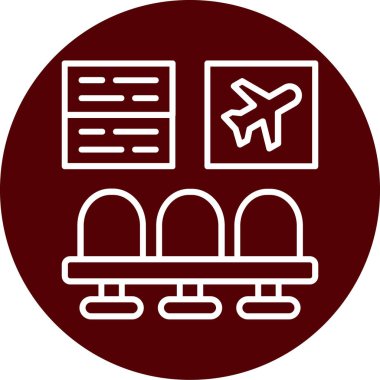 flight icon vector illustration