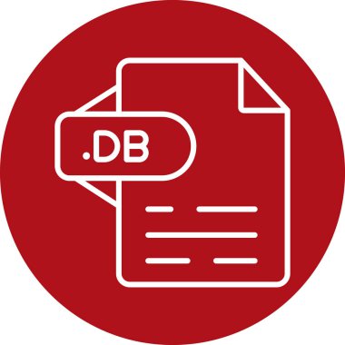 Dosya simgesinin vektör illüstrasyonu