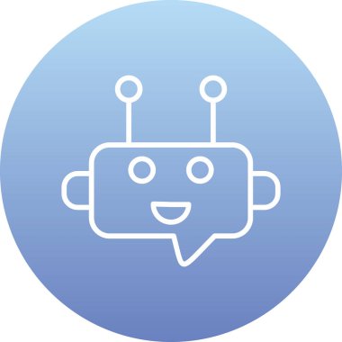 konuşma balonu simgesi, vektör illüstrasyonu