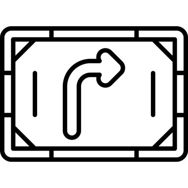 Yol engeli simgesi, özet biçimi