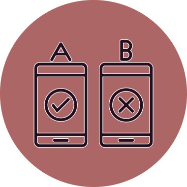 Modern b 'nin vektör illüstrasyonu eksik simgesi