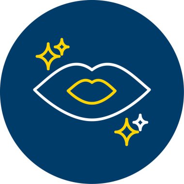 Bir simgenin vektör illüstrasyonu