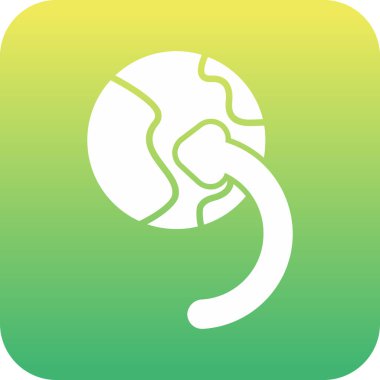 Modern b 'nin vektör illüstrasyonu eksik simgesi