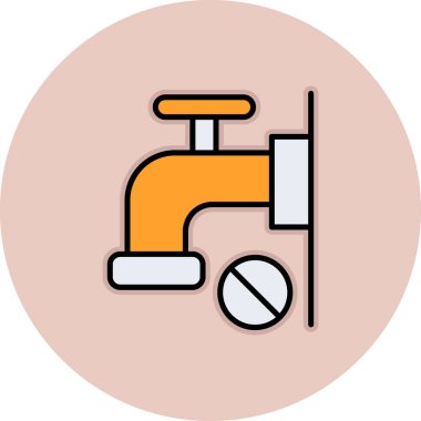 Haçlı tekerlekli sandalyenin vektör çizimi