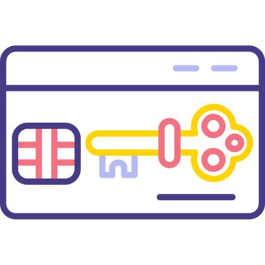 Kredi kartıyla. Basit tasarım