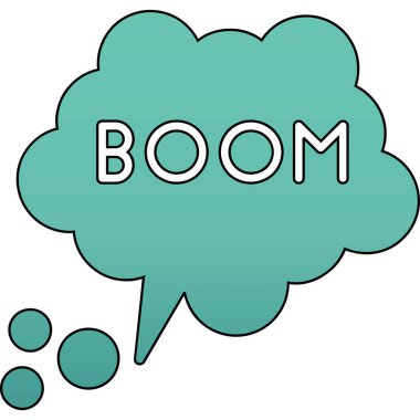 Çizgi film bulutlu çizgi roman patlaması