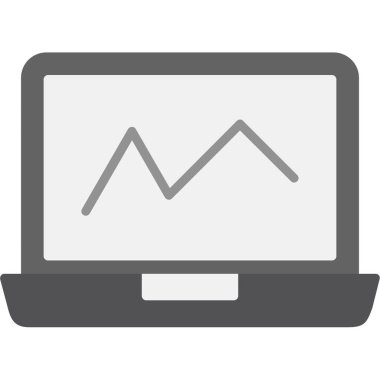 bilgisayar monitörü grafik ile