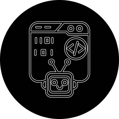 Modern b 'nin vektör illüstrasyonu eksik simgesi